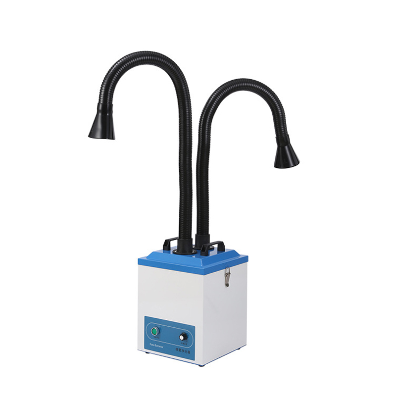 Industry customizable double head smoke fume air purifier for laser marking welding - Image 6